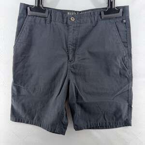 0383 Freeworld Walker Standard Black Chino Shorts Size 32